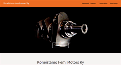 Desktop Screenshot of hemimotors.fi