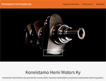 Tablet Screenshot of hemimotors.fi